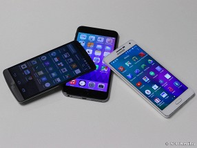 Фотоcравнение: Samsung Galaxy A7, Apple iPhone 6 Plus, LG G3