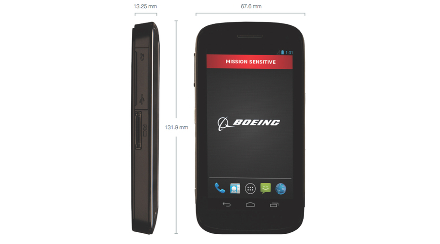 Защищенный смартфон Boeing Black